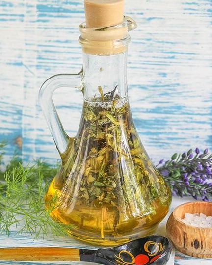 Рецепт заправки для салатов с тыквенным маслом