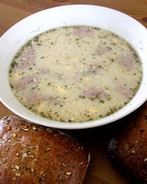 Белый борщ польский