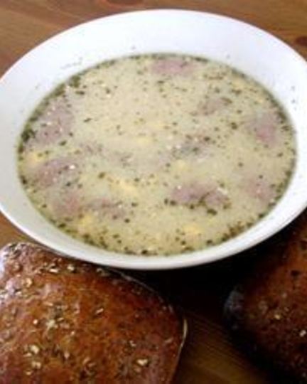 Рецепт белого борща польского