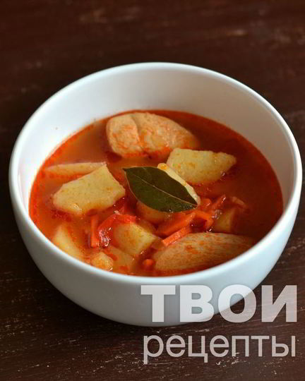 Рецепт борща без капусты