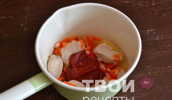 борщ без капусты