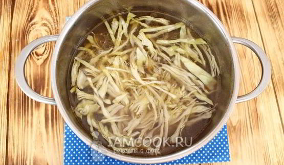 борщ без картошки с фасолью