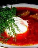 Борщ из свежей капусты