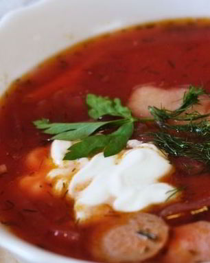 Борщ по-львовски