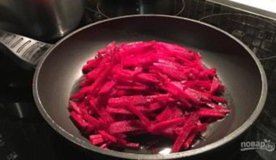 борщ постный с фасолью