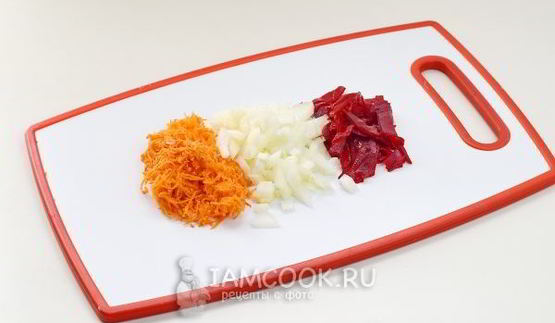 борщ с грибами