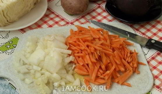 борщ с курицей и фасолью