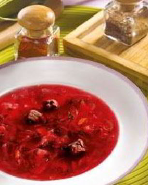 Борщ с квашеной капустой