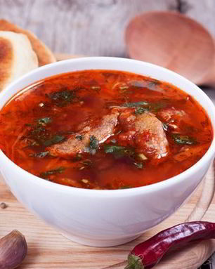 Борщ с селедкой