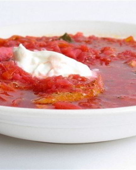 Рецепт борща вегетарианского