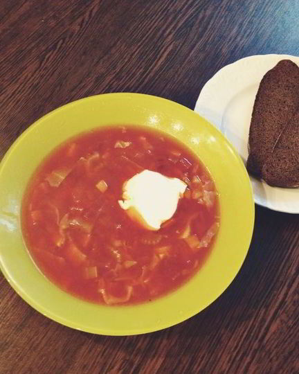 Рецепт борща