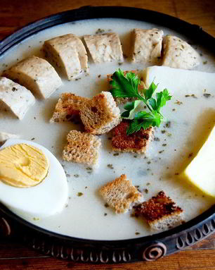 Польский белый борщ