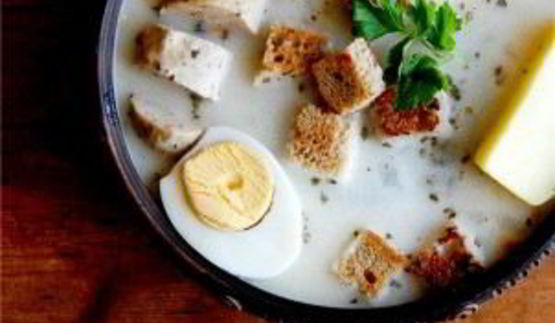 польский белый борщ