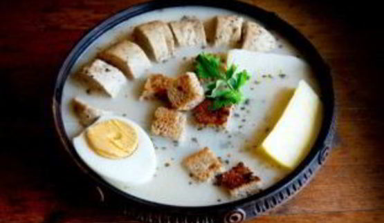 польский белый борщ