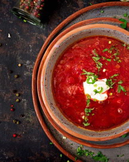 Рецепт традиционного холодного борща