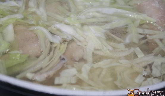 вкусный борщ на домашней курице