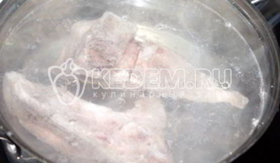 вкусный борщ с черемшой