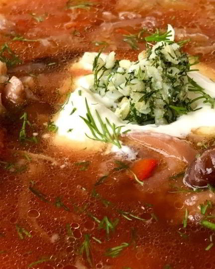 Рецепт вкусного домашнего борща
