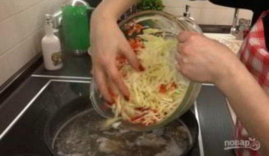 вкусный домашний борщ