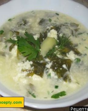 Вкусный щавелевый борщ холодный