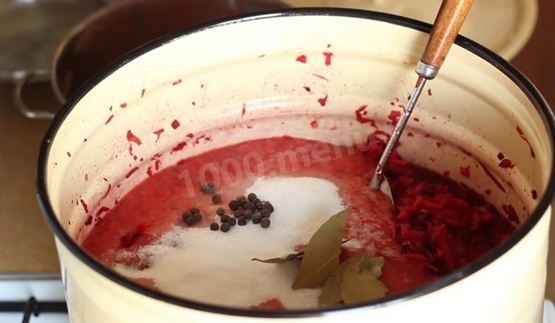 заправка для борща из свеклы