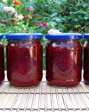 Заправка для борща на зиму с яблоками и болгарским перцем