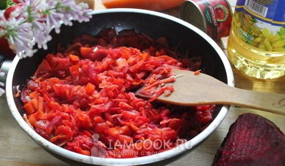 зажарка для борща