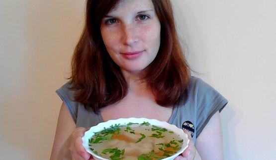 бульон из куриных грудок