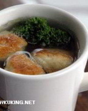 Бульон куриный с клецками a la solferino