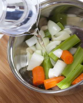 Детский овощной бульон