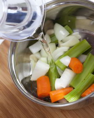 Детский овощной бульон