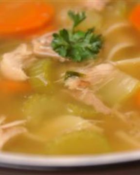 Домашний куриный бульон