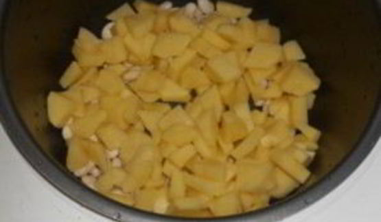 фасолевый суп на говяжьем бульоне