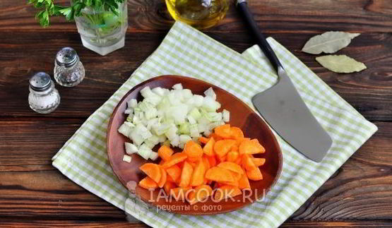 грибной суп на курином бульоне