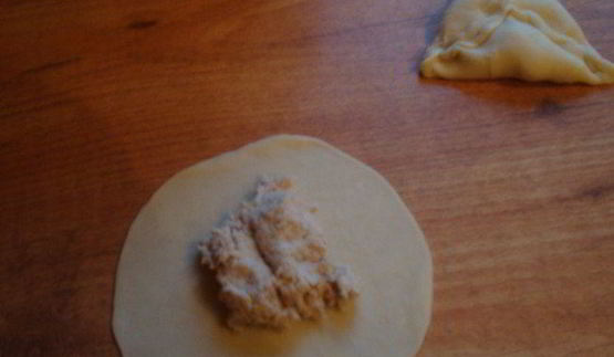 куриный бульон с креплах