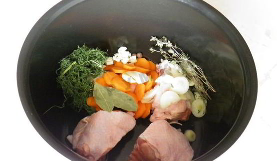 куриный бульон в мультиварке