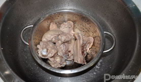 мороженный куриный бульон