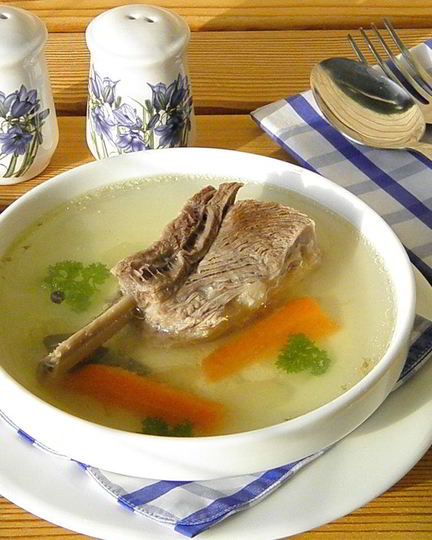 Рецепт мясного бульона в мультиварке