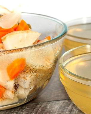 Овощной бульон простой