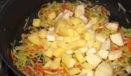 простой суп на мясном бульоне