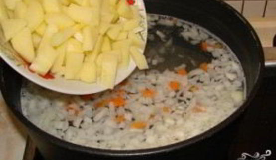 щавель на курином бульоне