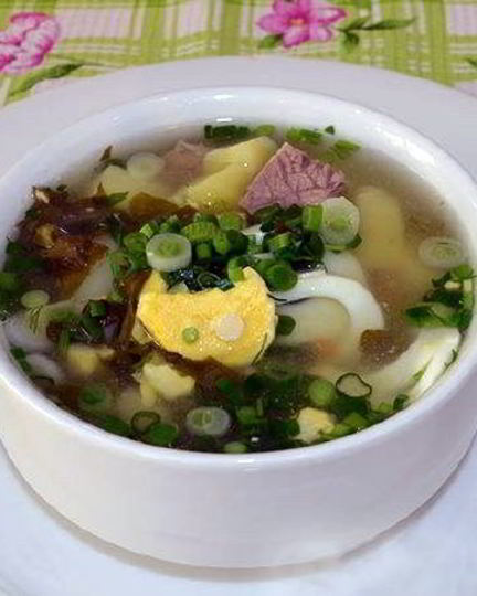 Рецепт щавелевого супа на мясном бульоне