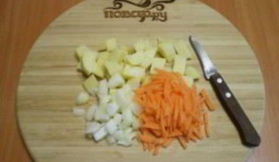 суп на рыбном бульоне