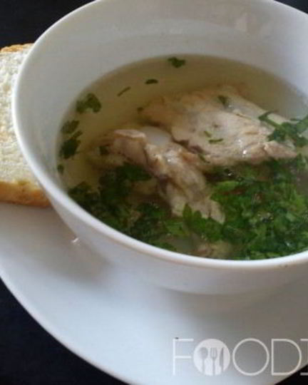 Рецепт свиного бульона