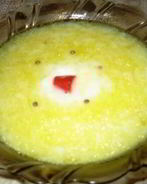 Тыквенный суп на молоке и бульоне со сметаной