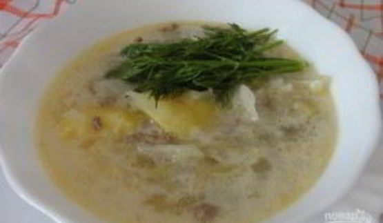 быстрый супчик