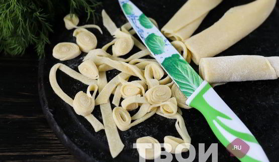 домашняя лапша для супа