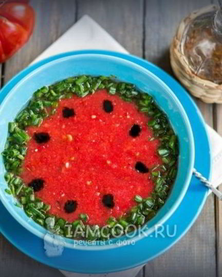 Рецепт арбузного гаспачо