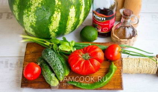 арбузный гаспачо