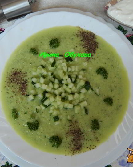 Рецепт зеленого гаспачо